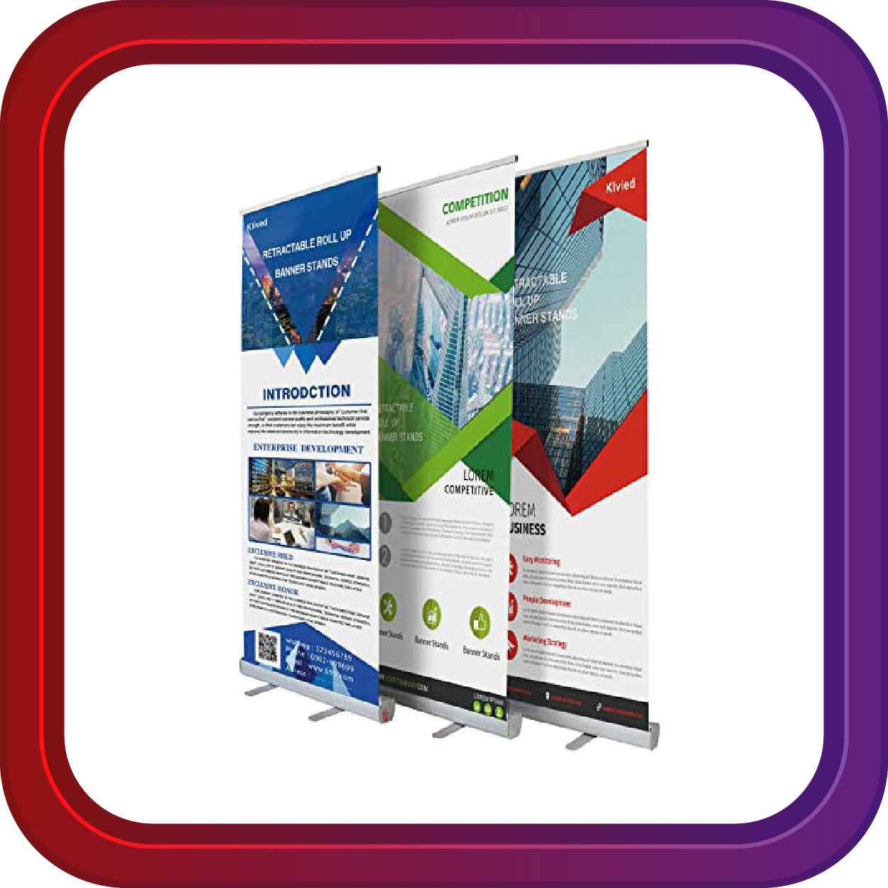 Roll Up Stand We Are Banner Expert, Factory Direct, Lowest Price As